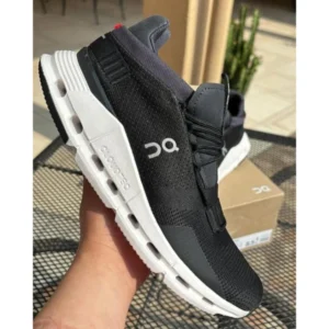 Stylish On Cloud Nova Running Shoes Black White For Men (SUP2866) - stayhit.in