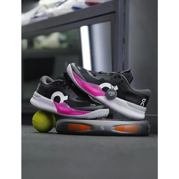 Stylish On Cloud Roger Pro 3 Shoes Clay Black Pink For Men (SUP1517) - stayhit.in Stylish On Cloud Roger Pro 3 Shoes Clay Black Pink For Men (SUP1517) - stayhit.in
