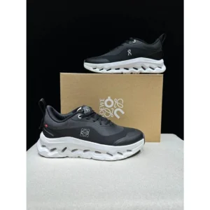 Stylish On Cloud X Loewe Shoes Black White For Men (SUP3474) - stayhit.in