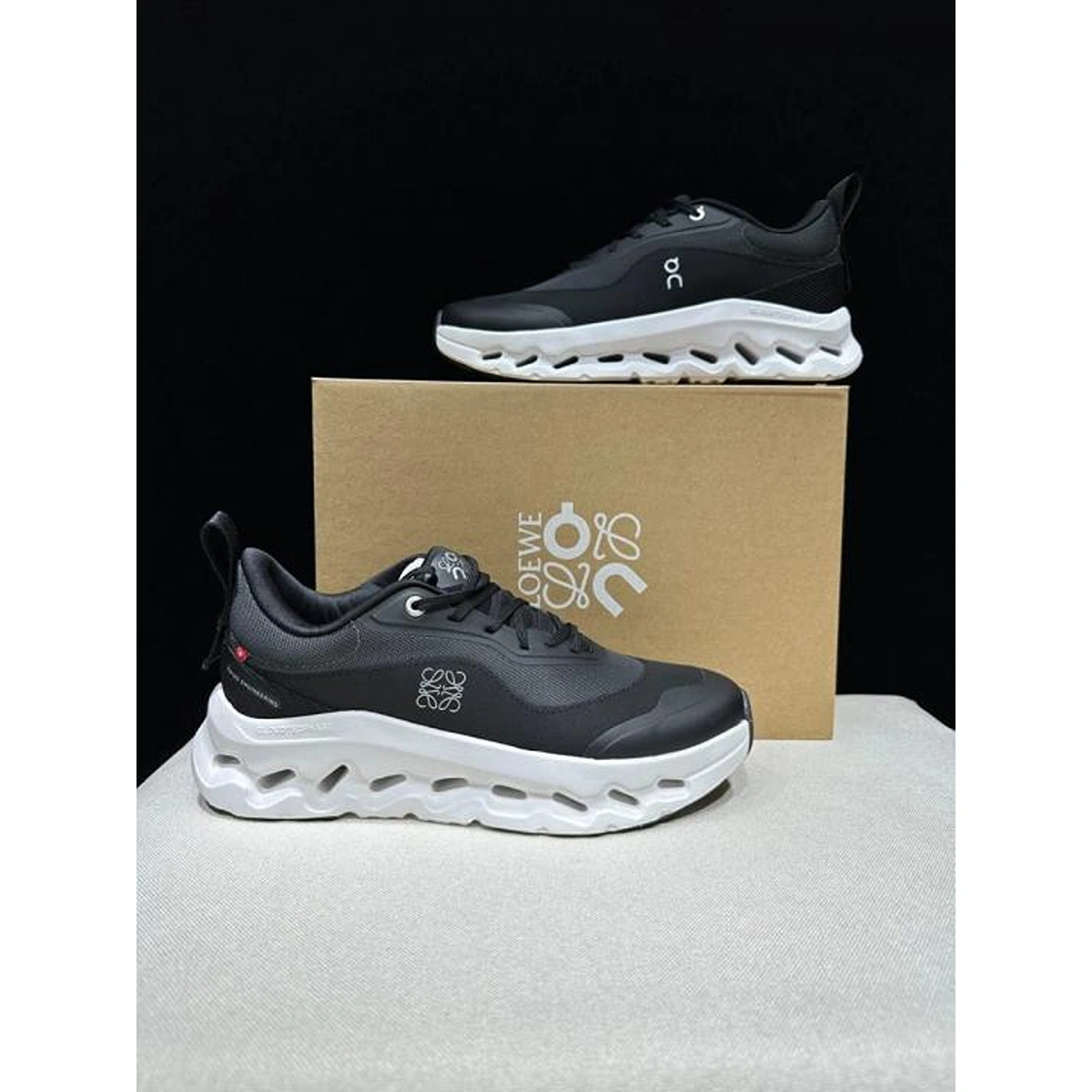 Stylish On Cloud X Loewe Shoes Black White For Men (SUP3474) - stayhit.in Stylish On Cloud X Loewe Shoes Black White For Men (SUP3474) - stayhit.in