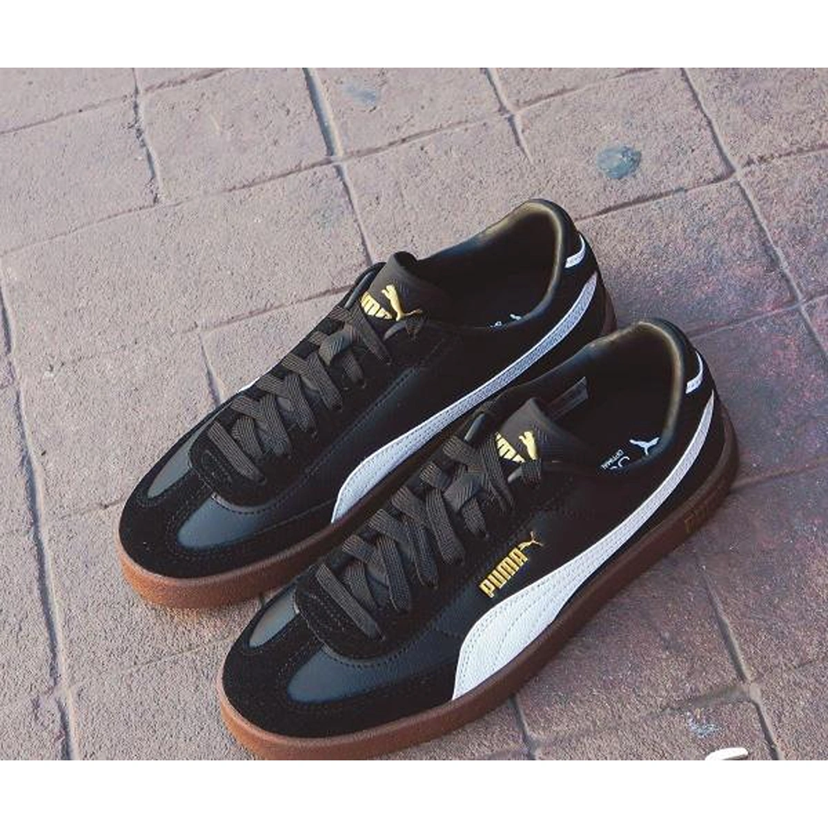 Stylish Puma Army Club Era Shoes Black White For Men (SUP3252) - stayhit.in Stylish Puma Army Club Era Shoes Black White For Men (SUP3252) - stayhit.in