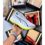 Stylish Puma Magmax X Shoes Yellow White For Men (SUP2870) - stayhit.in