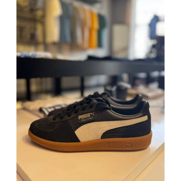 Stylish Puma Palermo Shoes Black Feather Grey For Men (SUP3476) - stayhit.in Stylish Puma Palermo Shoes Black Feather Grey For Men (SUP3476) - stayhit.in