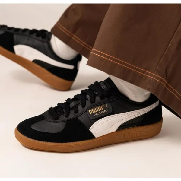 Stylish Puma Palermo Shoes Black Feather Grey For Men (SUP3476) - stayhit.in Stylish Puma Palermo Shoes Black Feather Grey For Men (SUP3476) - stayhit.in