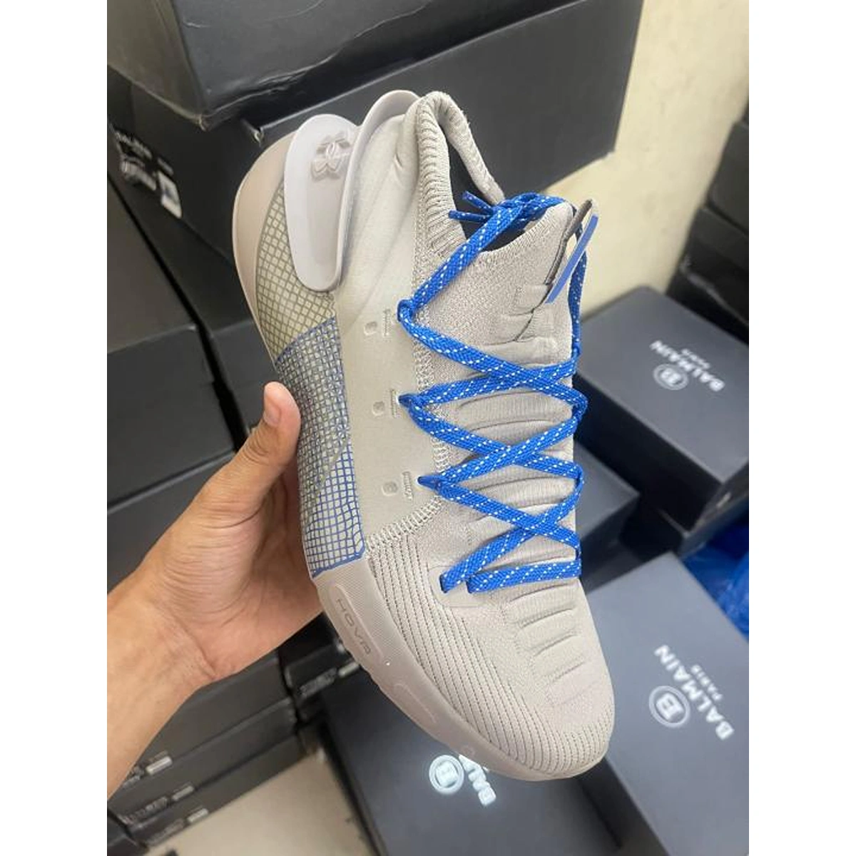 Stylish Under Armour Hovr Shoes Phantom 3 Grey Blue For Men (SUP3257) - stayhit.in Stylish Under Armour Hovr Shoes Phantom 3 Grey Blue For Men (SUP3257) - stayhit.in