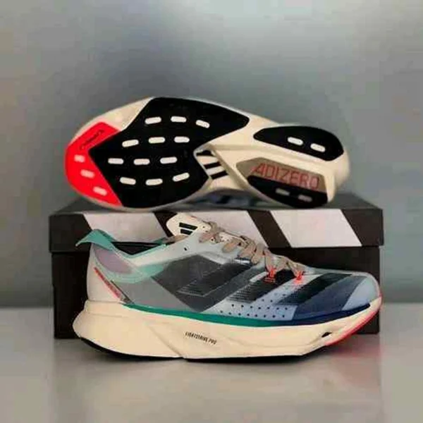 Supreme Adidas Adizero Adios Pro 3 Shoes Aurora For Men (SUP1721) - stayhit.in Supreme Adidas Adizero Adios Pro 3 Shoes Aurora For Men (SUP1721) - stayhit.in