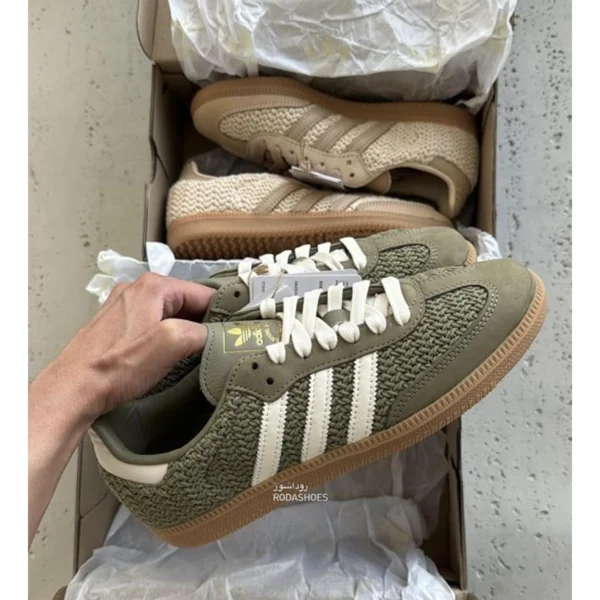 Supreme Adidas Samba Og Shoes Knit Orbit Green For Men (SUP1645) - stayhit.in Supreme Adidas Samba Og Shoes Knit Orbit Green For Men (SUP1645) - stayhit.in