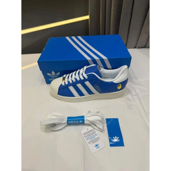 Supreme Adidas X A Bathing Superstar Shoes Vintage Blue For Men (SUP1650) - stayhit.in Supreme Adidas X A Bathing Superstar Shoes Vintage Blue For Men (SUP1650) - stayhit.in