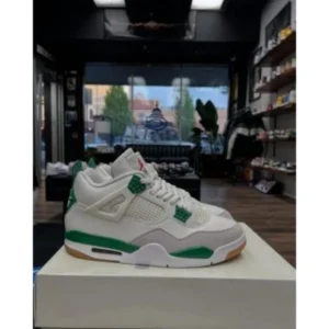 Supreme Air Jordan 4 Shoes Pine Green For Men (SUP1742) - stayhit.in