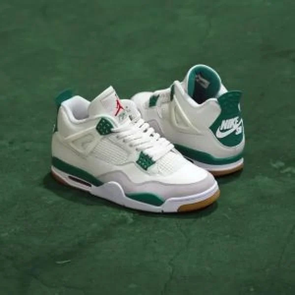 Supreme Air Jordan 4 Shoes Pine Green For Men (SUP1742) - stayhit.in Supreme Air Jordan 4 Shoes Pine Green For Men (SUP1742) - stayhit.in