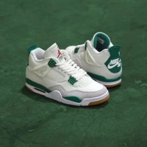 Supreme Air Jordan 4 Shoes Pine Green For Men (SUP1742) - stayhit.in
