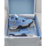 Supreme Air Jordan 4 UNC Shoes University Blue For Men (SUP1740) - stayhit.in
