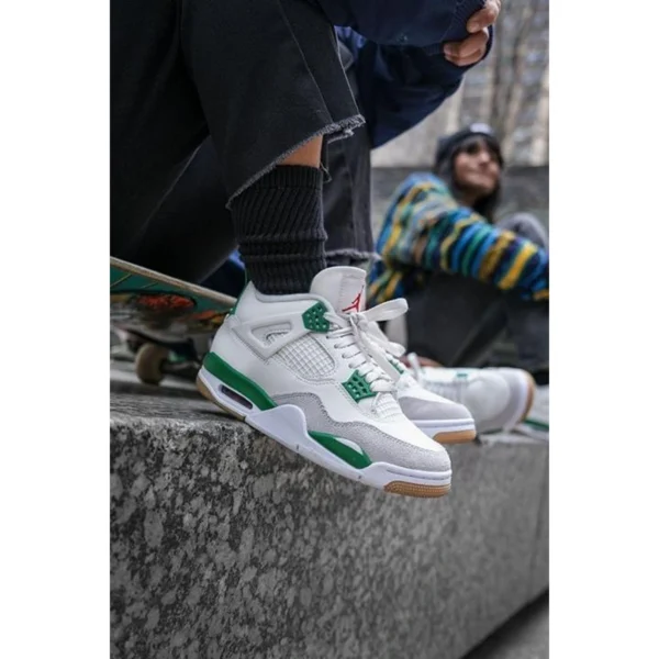 Supreme Air Jordan Retro 4 Shoes Pine Green For Men (SUP2905) - stayhit.in Supreme Air Jordan Retro 4 Shoes Pine Green For Men (SUP2905) - stayhit.in