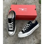 Supreme Converse Chuck Taylor 70 Shoes Black Low For Men (SUP1723) - stayhit.in