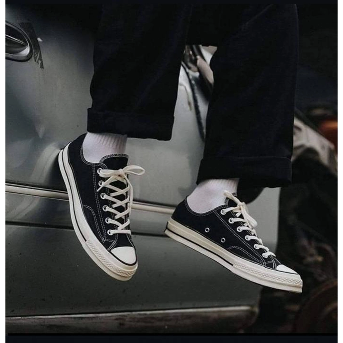 Supreme Converse Chuck Taylor 70 Shoes Black Low For Men (SUP1723) - stayhit.in Supreme Converse Chuck Taylor 70 Shoes Black Low For Men (SUP1723) - stayhit.in