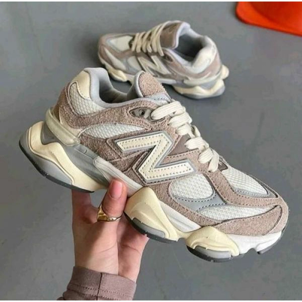 Supreme New Balance 9060 Shoes Driftwood For Men (SUP1746) - stayhit.in Supreme New Balance 9060 Shoes Driftwood For Men (SUP1746) - stayhit.in