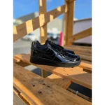 Supreme Nike Air Force 1 07 Shoes Black Patent For Men (SUP1633) - stayhit.in