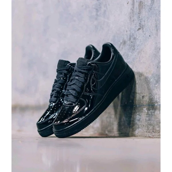 Supreme Nike Air Force 1 07 Shoes Black Patent For Men (SUP1633) - stayhit.in