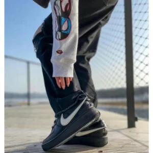 Supreme Nike Air Force 1 Low Shoes Ambush Black For Men (SUP2916) - stayhit.in