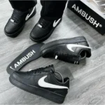 Supreme Nike Air Force 1 Low Shoes Ambush Black For Men (SUP2916) - stayhit.in