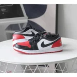 Supreme Nike Air Jordan 1 Shoes Low Bred Toe For Men (SUP1575) - stayhit.in