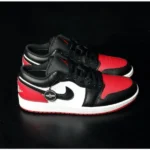 Supreme Nike Air Jordan 1 Shoes Low Bred Toe For Men (SUP1575) - stayhit.in