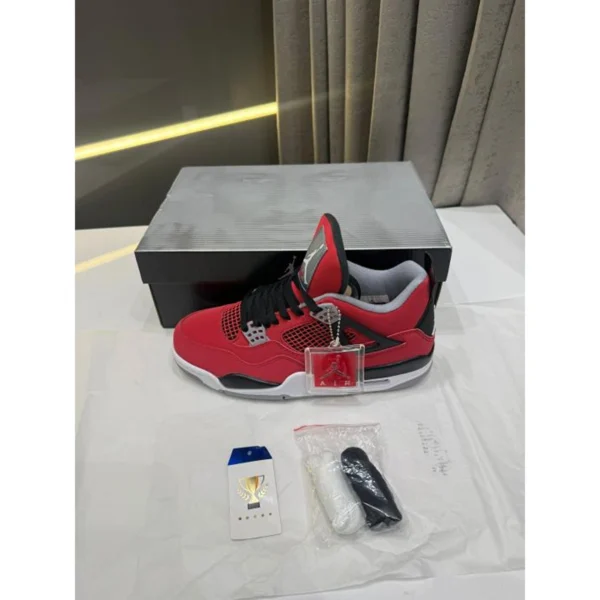 Supreme Nike Air Jordan 4 Shoes Retro Toro Bravo For Men (SUP1648) - stayhit.in Supreme Nike Air Jordan 4 Shoes Retro Toro Bravo For Men (SUP1648) - stayhit.in