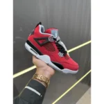 Supreme Nike Air Jordan 4 Shoes Retro Toro Bravo For Men (SUP1648) - stayhit.in