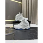 Supreme Nike Air Jordan 5 Shoes Retro Og White Metallic For Men (SUP1637) - stayhit.in