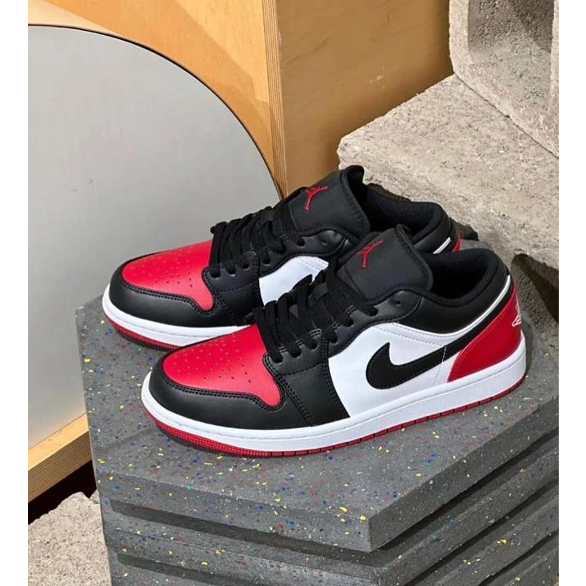 Supreme Nike Air Jordan Retro 1 Shoes Bred For Men (SUP2917) - stayhit.in