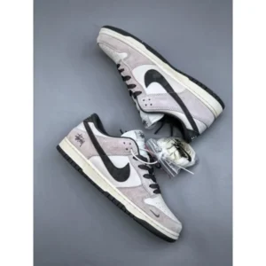 Supreme Stussy X Sb Dunk Low Shoes White Grey For Men (SUP2910) - stayhit.in