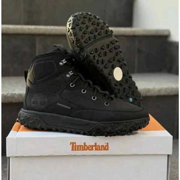 Supreme Timberland Motion 6 Mid Boots Green Stride Black For Men (SUP1737) - stayhit.in Supreme Timberland Motion 6 Mid Boots Green Stride Black For Men (SUP1737) - stayhit.in