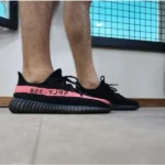 Trendy Adidas Yeezy Boost 350 Shoes V2 Core Black Red For Men (SUP3445) - stayhit.in