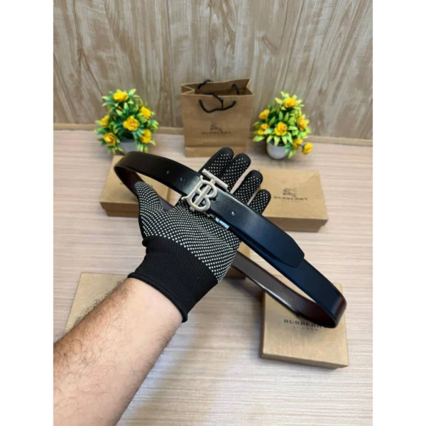 Imported Burberry Reversible Belt Dark Brown For Men (BT344) - stayhit.in