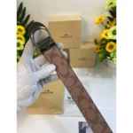 Imported Coach Reversible Belt With Og Accessories For Men (BT345) - stayhit.in
