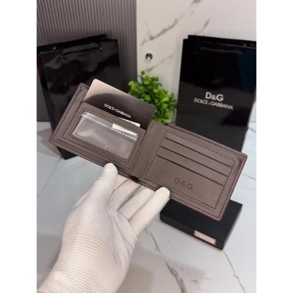 Imported Dolce & Gabbana Leather Wallet With Og Box For Men Imported Dolce & Gabbana Leather Wallet With Og Box For Men