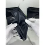 Imported Dolce & Gabbana Wallet Black Leather For Men