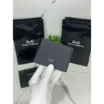 Imported Dolce & Gabbana Wallet Black Leather For Men (BOT4119) - stayhit.in
