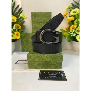 Imported Gucci GG Leather Belt With Og Accessories For Men (BT346) - stayhit.in