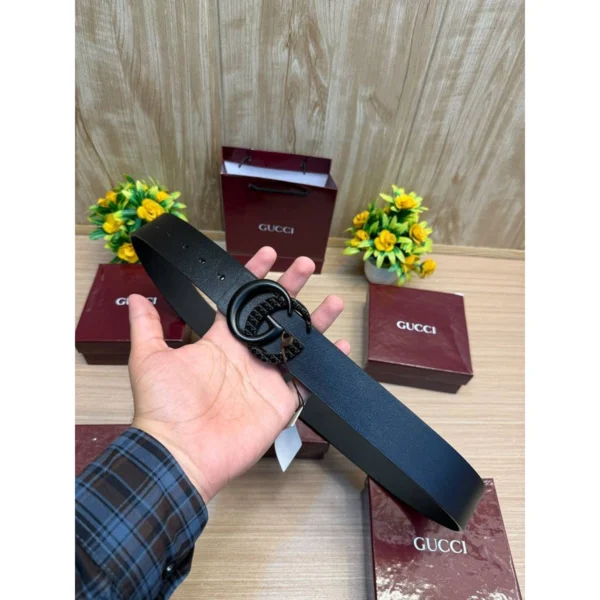 Imported Gucci Leather Belt Black For Men (BT349) - stayhit.in Imported Gucci Leather Belt Black For Men (BT349) - stayhit.in