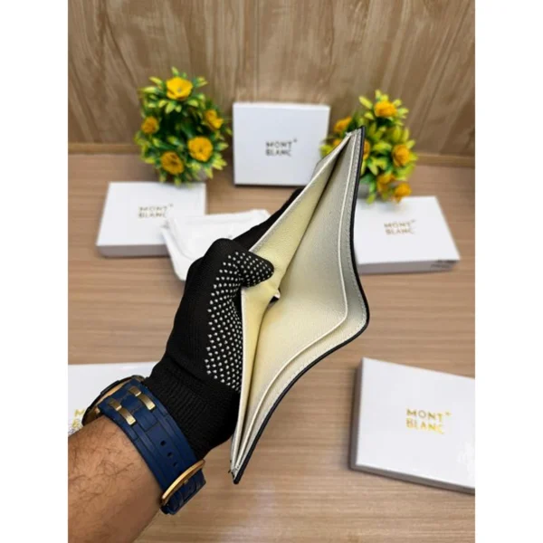 Imported Mont Blanc Wallet White For Men