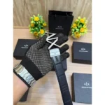 Premium Armani Belt With Box Carry Bag For Men (DW123) - stayhit.in