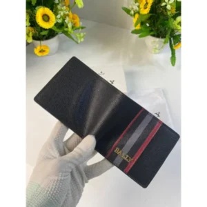 Premium Bally Wallet With Og Box Dust Bag For Men