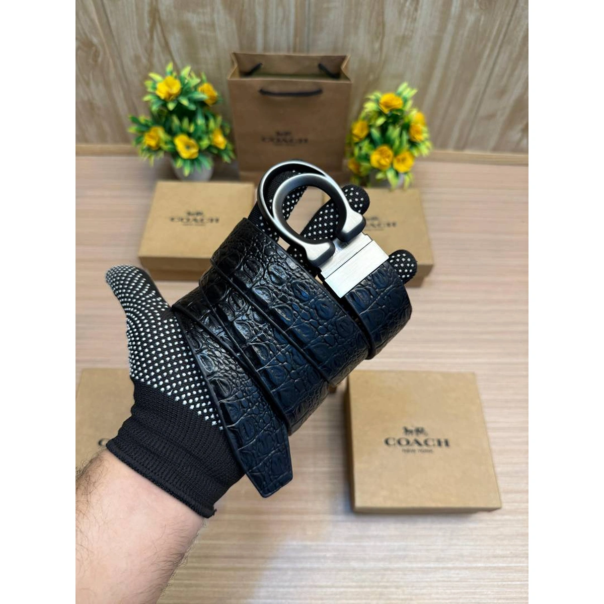 Premium Coach Belt For Men (DW135) - stayhit.in Premium Coach Belt For Men (DW135) - stayhit.in