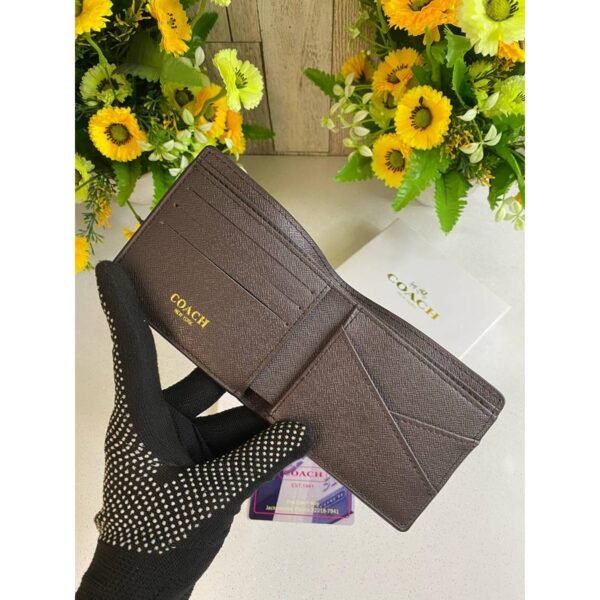 Premium Coach Wallet With Og Box Dust Bag Card For Men (BT154) - stayhit.in Premium Coach Wallet With Og Box Dust Bag Card For Men (BT154) - stayhit.in
