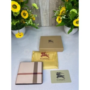 Stylish Burberry Wallet With Og Box Dust Bag Card For Men