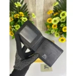 Stylish Burberry Wallet With Og Box Dust Bag Card For Men