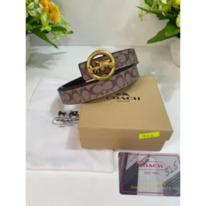 Stylish Coach Belt With Og Box For Men (BT205) - stayhit.in