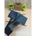 Stylish Coach Leather Wallet Blue For Men