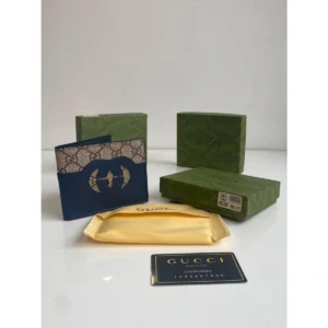 Stylish Gucci Embose Wallet With Og Box Accessories For Men (DW109) - stayhit.in